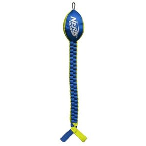 NERF Vortex Chain Tug Dog Toy - Blue/Yellow - L